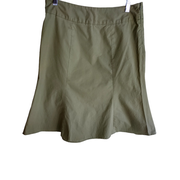 Gap Womens A-line Mid rise/waist Outdoor Active Hiking Trail Skirt Green Size 4 - Picture 1 of 5